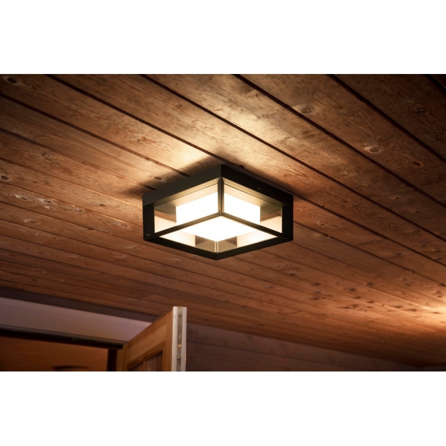 Philips - LED RGBW Himmennettävä ulkoseinävalaisin Hue ECONIC LED/15W/230V 2000-6500K IP44