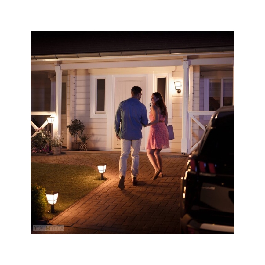 Philips - LED RGBW himmennettävä ulkokäyttöön tarkoitettu seinävalaisin Hue ECONIC LED/15W/230V IP44