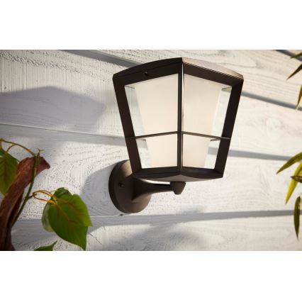 Philips - LED RGBW Himmennettävä ulkoseinävalaisin Hue ECONIC LED/15W/230V IP44