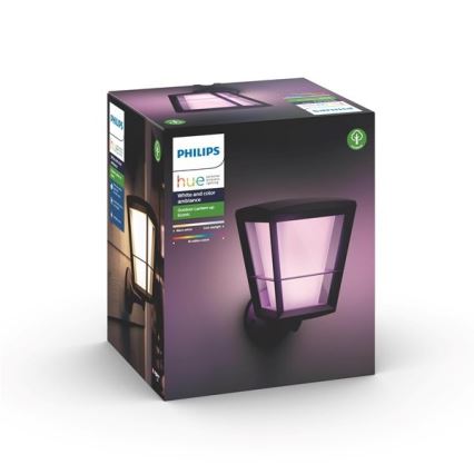 Philips - LED RGBW Himmennettävä ulkoseinävalaisin Hue ECONIC LED/15W/230V IP44