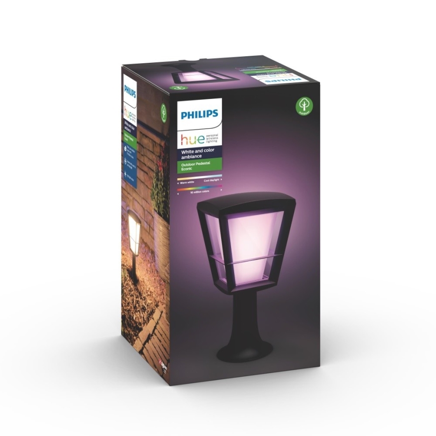 Philips - LED RGBW Himmennettävä ulko lamppu Hue ECONIC LED/15W/230V IP44