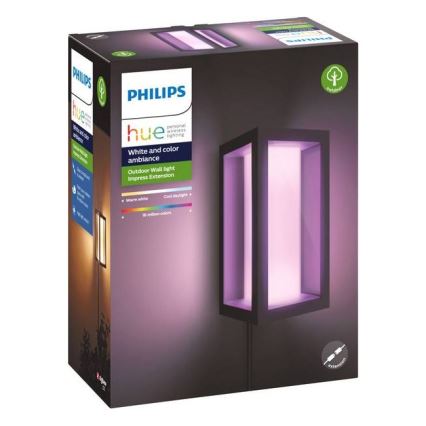 Philips - LED RGBW Himmennettävä ulkoseinävalaisin Hue IMPRESS 2xLED/8W/24V 2000-6500K IP44