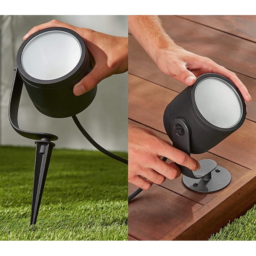 Philips - LED RGB Himmennettävä ulkolamppu Hue LILY LED/15W/230V IP65