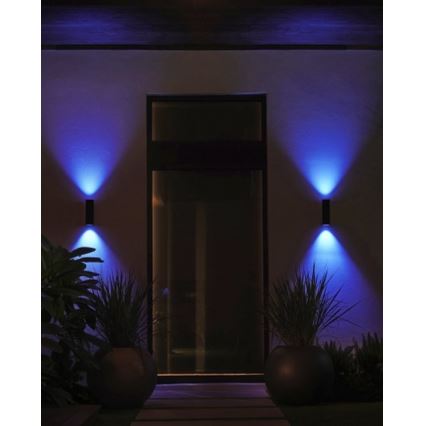 Philips - LED RGB Ulkovalo Hue APPEAR 2xLED/8W/230V IP44