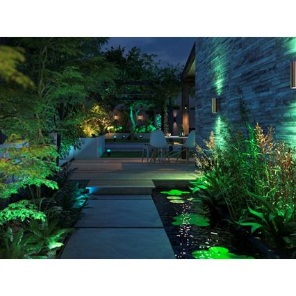 Philips - LED RGBW Himmennettävä ulkoseinävalaisin Hue APPEAR 2xLED/8W/230V IP44