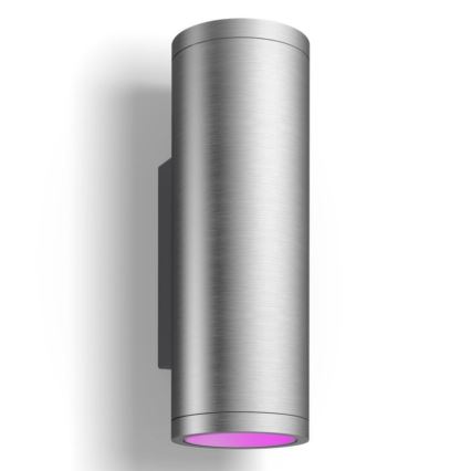 Philips - LED RGBW Himmennettävä ulkoseinävalaisin Hue APPEAR 2xLED/8W/230V IP44