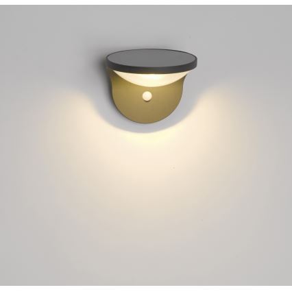 Philips - LED-aurinkovalo sensorilla 1xLED/1W/3,7V IP44