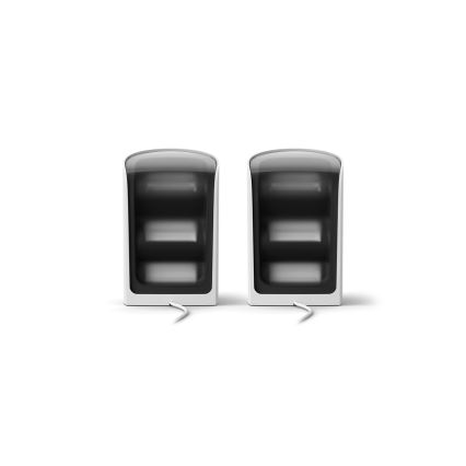 Philips - 2 kpl setti: LED RGBW himmennettävät Hue PLAY -projektivalaisimet, LED/20W/230V, 2000–6500K, valkoinen