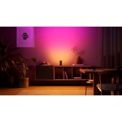 Philips – 2 kpl setti RGBW-himmennettävät Hue PLAY -projektivalaisimet, LED/20W/230V, 2000–6500K, musta