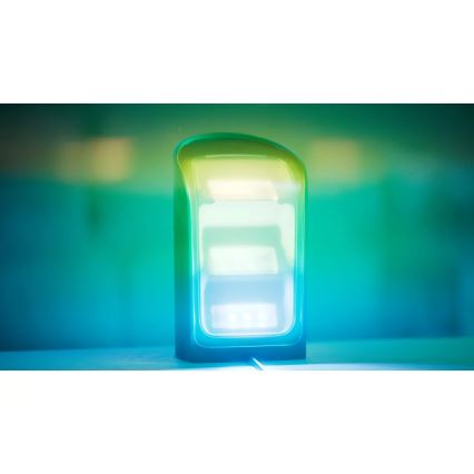 Philips – 2 kpl setti RGBW-himmennettävät Hue PLAY -projektivalaisimet, LED/20W/230V, 2000–6500K, musta
