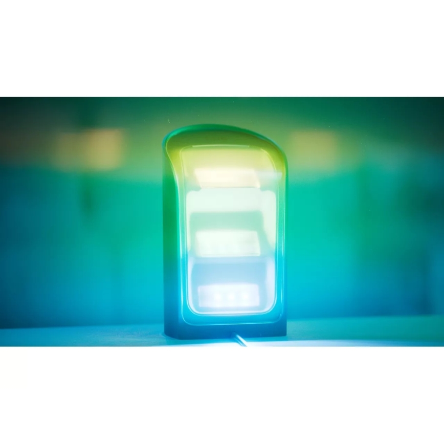 Philips – 2 kpl setti RGBW-himmennettävät Hue PLAY -projektivalaisimet, LED/20W/230V, 2000–6500K, musta