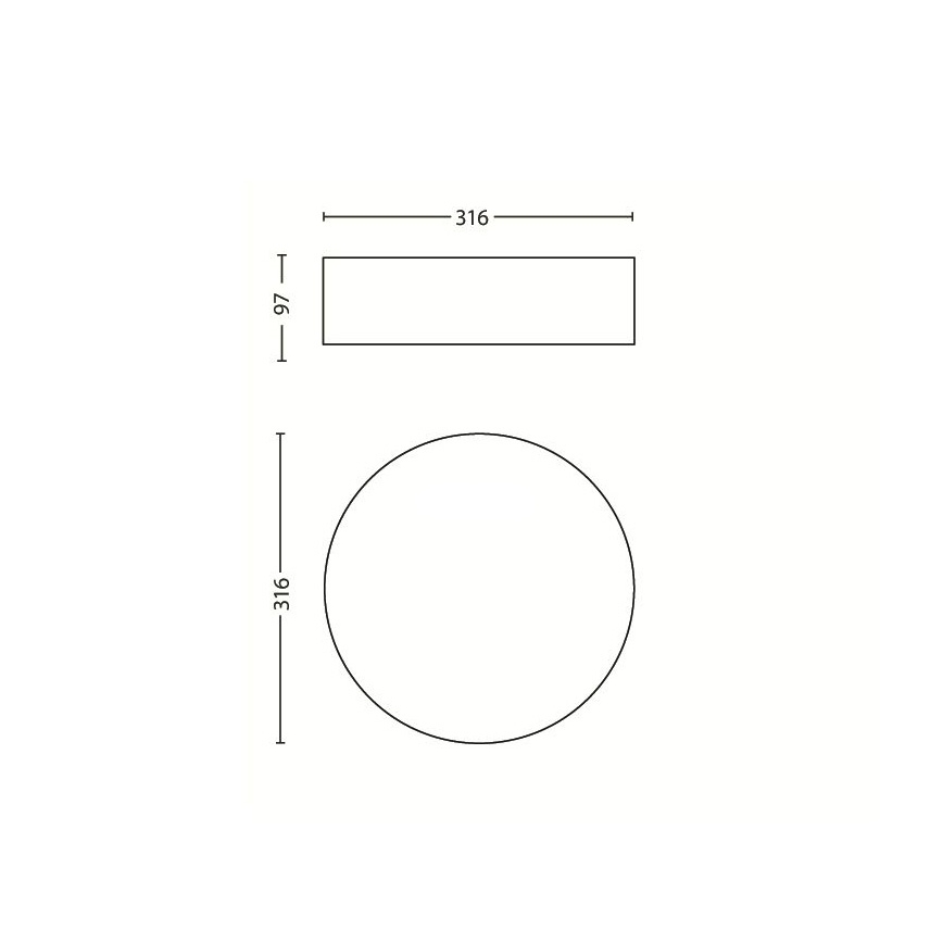 Philips - Kattovalo 2xE27/23W/230V