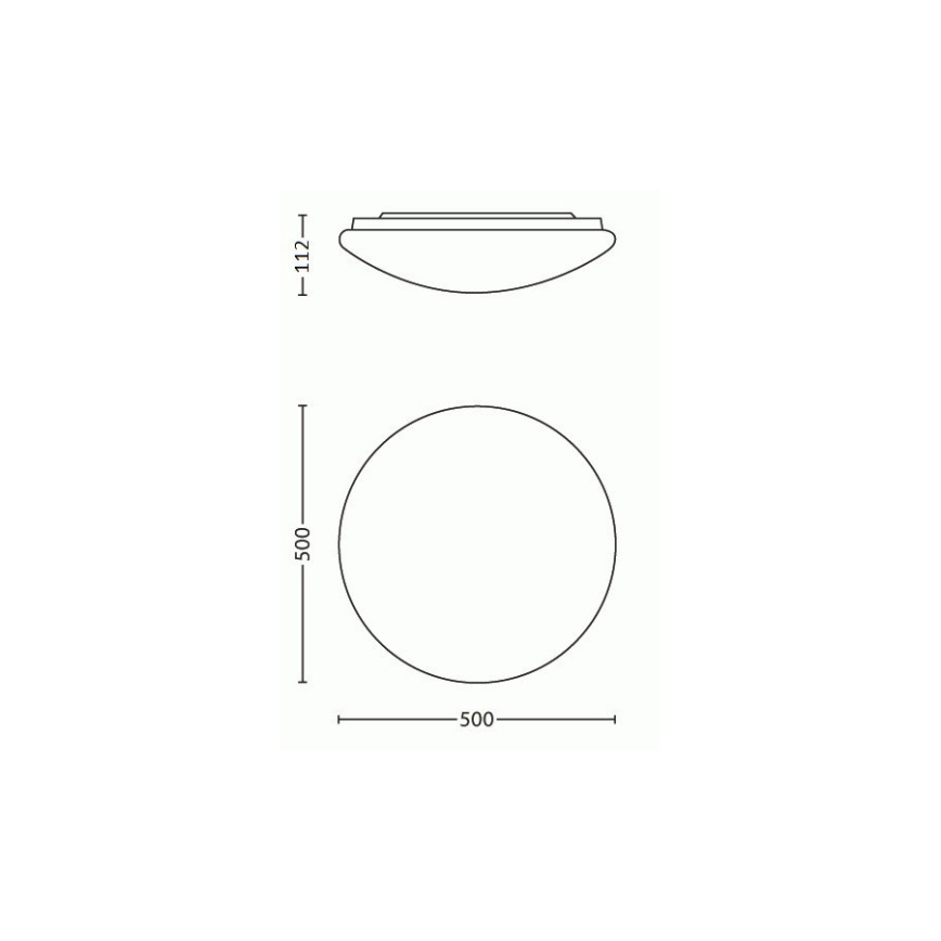 Philips - LED-kattovalaisin LED/36W/230V