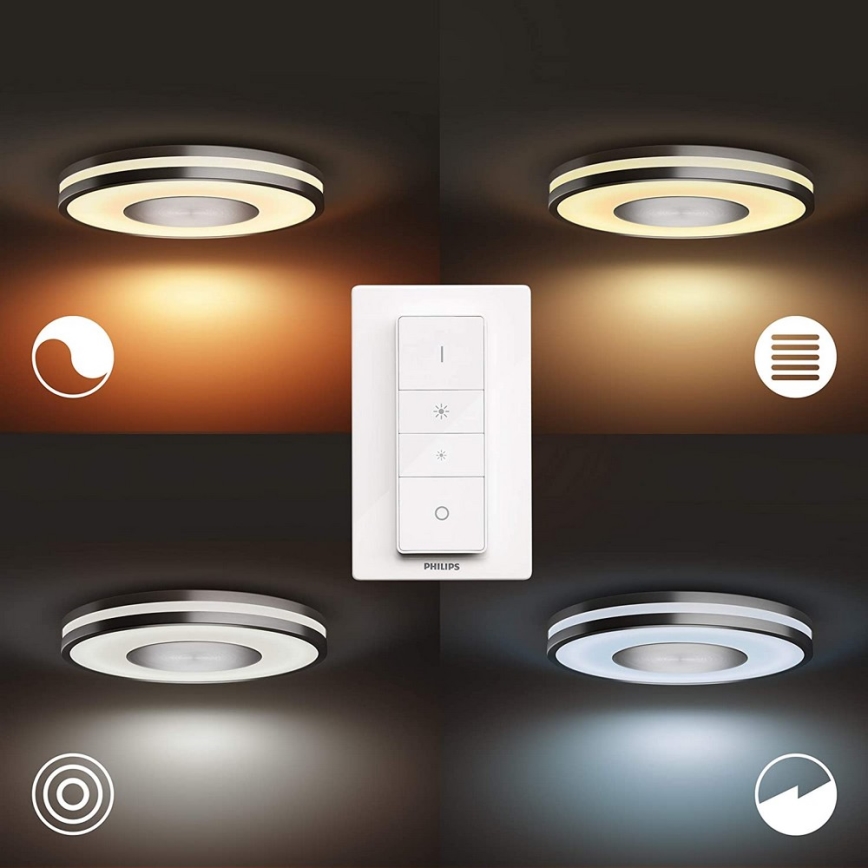 Philips - LED Himmennysvalo Hue BEING LED/27W/230V + Kauko-ohjaus