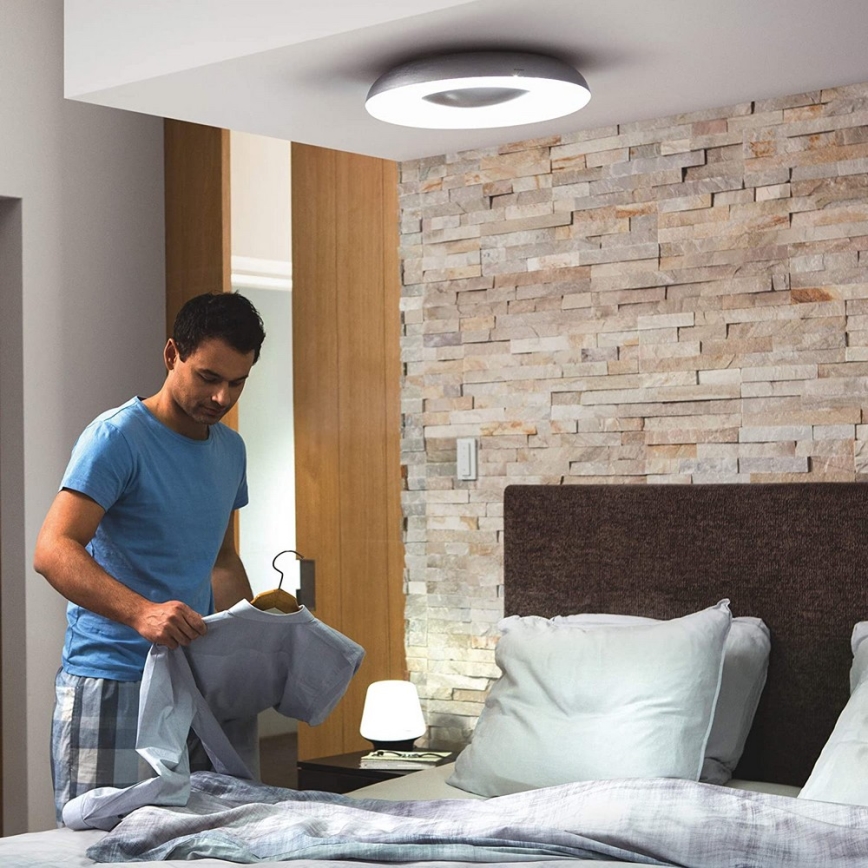 Philips - LED Himmennysvalo Hue STILL LED/27W/230V + Kauko-ohjain
