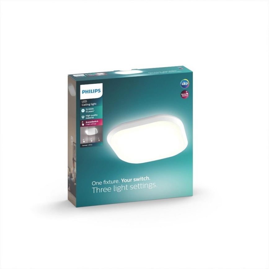 Philips 32810/31/P3 - Himmennettävä LED-kattovalaisin CANAVAL LED/18W/230V
