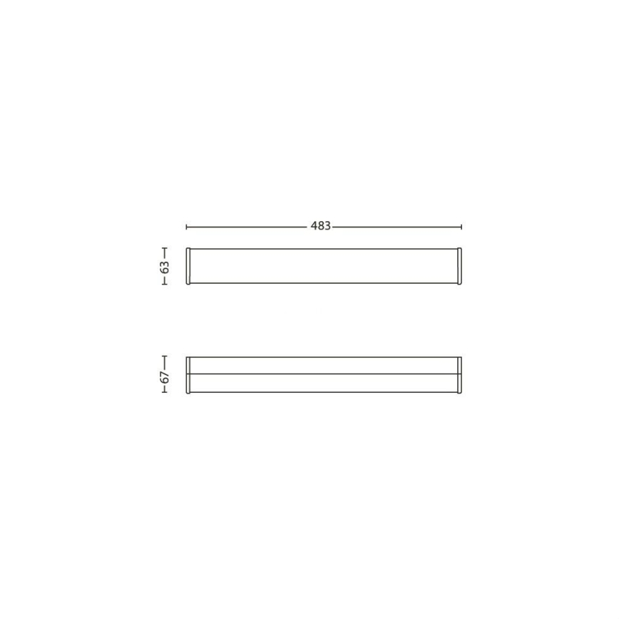 Philips - LED-seinävalaisin kylpyhuoneeseen 3xLED/2,5W IP44