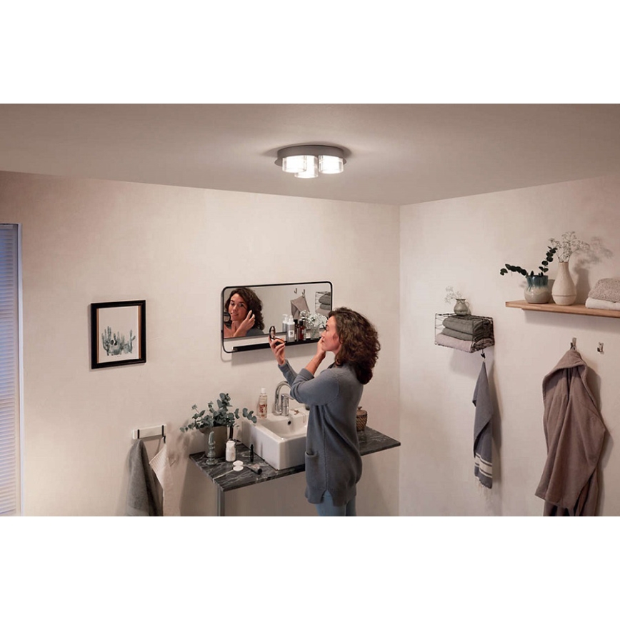 Philips - LED-kylpyhuoneen valo 3xLED/4,5W/230V IP44