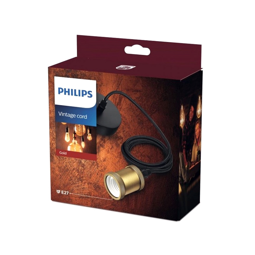 Philips - Sähköjohto 1xE27/40W/230V