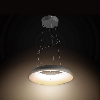 Philips - Himmennettävä LED-kattokruunu narussa Hue AMAZE LED/39W/230V + Kauko-ohjaus
