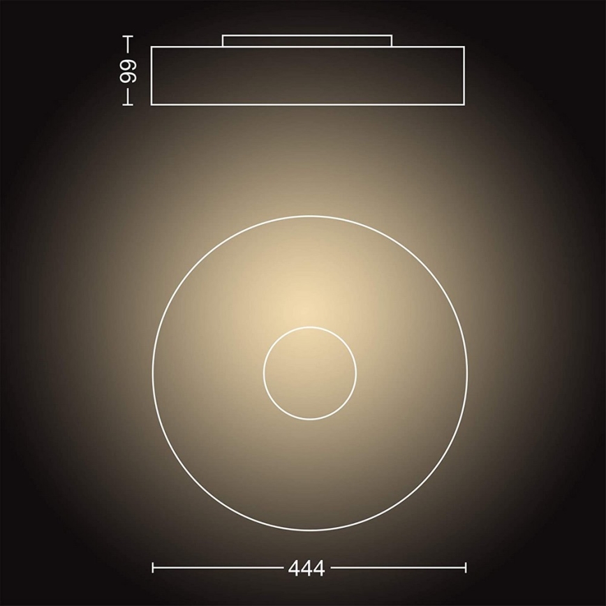 Philips - LED Himmennysvalo Hue FAIR LED/33,5W/230V + Kauko-ohjaus