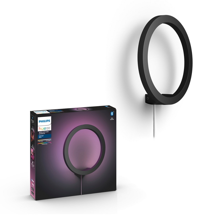Philips - LED RGBW Himmennettävä seinävalaisin Hue SANA White ja Color Ambiance LED/20W/230V