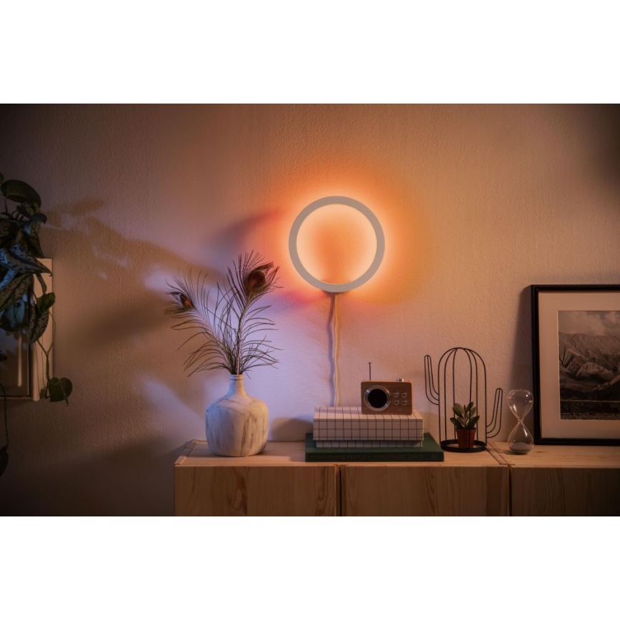 Philips - LED RGBW Himmennettävä seinävalaisin Hue SANA White ja Color Ambiance LED/20W/230V