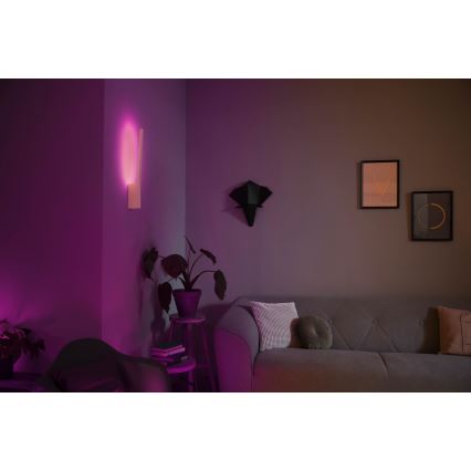 Philips - LED RGBW Himmennettävä seinävalaisin Hue LIANE White And Color Ambiance 1xLED/12W/230V