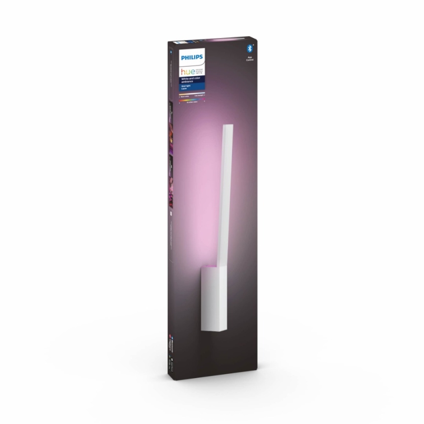 Philips - LED RGBW Himmennettävä seinävalaisin Hue LIANE White And Color Ambiance 1xLED/12W/230V