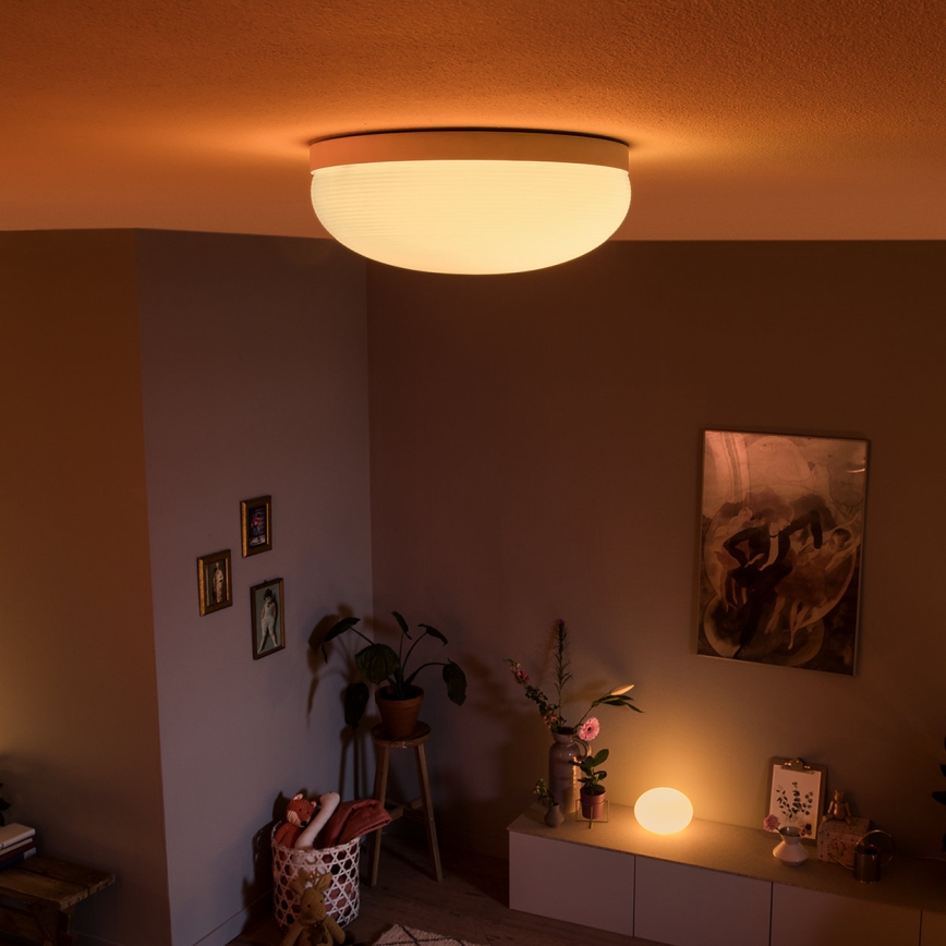 Philips - LED RGBW Himmennettävä kattovalo Hue FLOURISH White And Color Ambiance LED/32W/230V