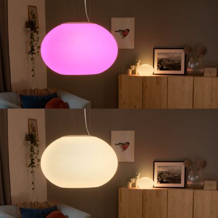 Philips - LED RGBW himmennettävä kattokruunu Hue FLOURISH LED/39W/230V