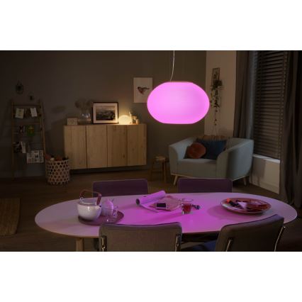 Philips - LED RGBW Himmennettävä kattokruunu johdossa Hue FLOURISH LED/39W/230V