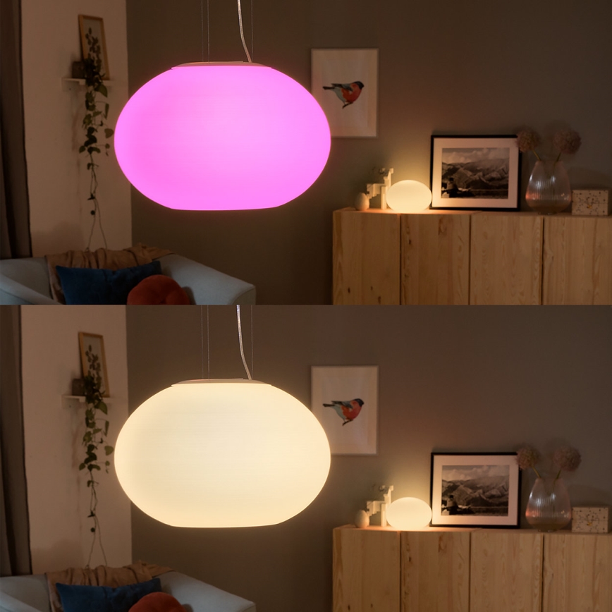 Philips - LED RGBW Himmennettävä kattokruunu johdossa Hue FLOURISH LED/39W/230V