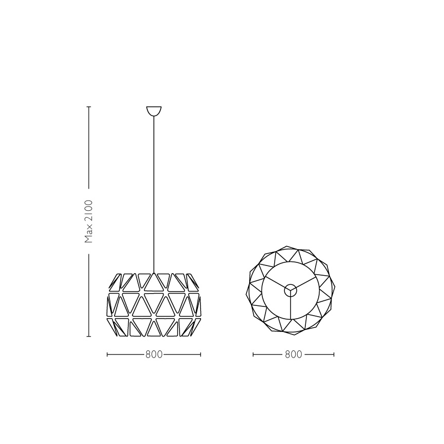 Philips - Riippukattovalaisin E27/60W/230V