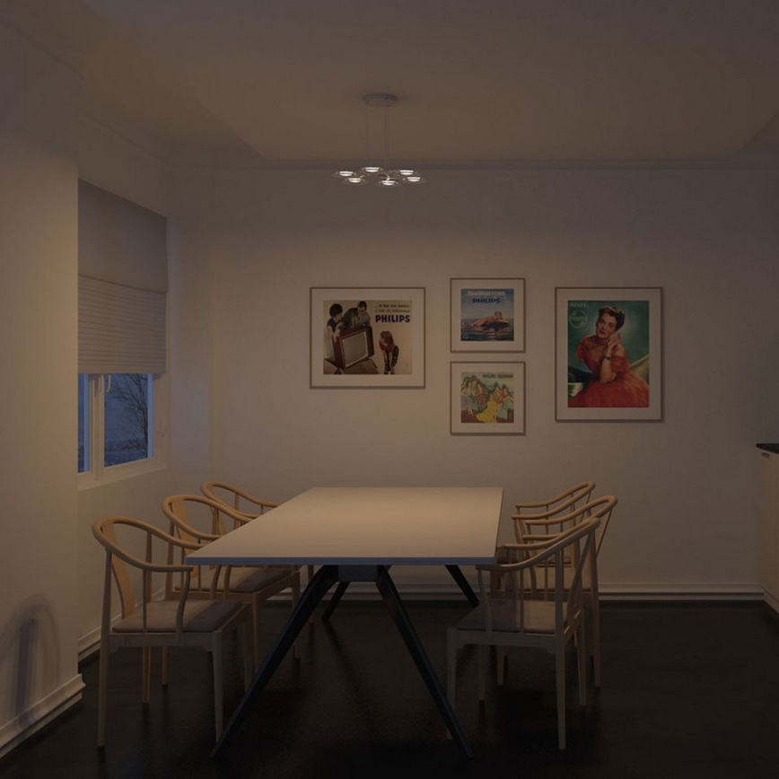 Philips 40972/48/16 - LED-kattokruunu MYLIVING VAGA 6xLED/2,5W/230V