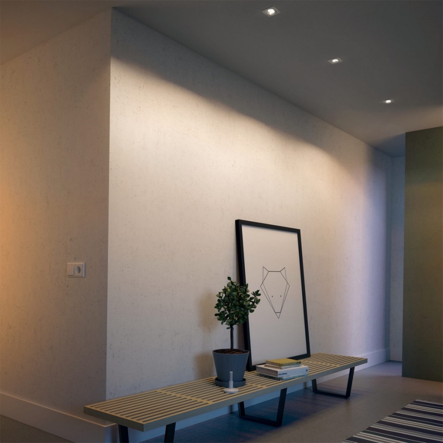Philips 50123/31/P0 - SETTI 3x Himmennettävä riippuva LED-kattovalaisin MYLIVING CASEMENT LED/4,5W/230V