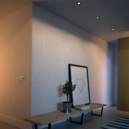Philips 50123/87/P0 - SETTI 3x Himmennettävä riippuva LED-kattovalaisin CASEMENT LED/4,5W/230V