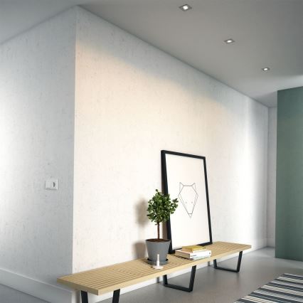 Philips 50123/87/P0 - SETTI 3x Himmennettävä riippuva LED-kattovalaisin CASEMENT LED/4,5W/230V