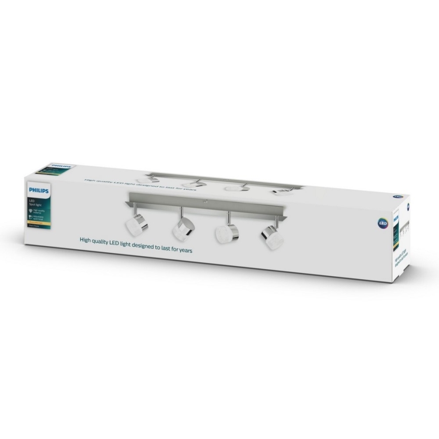 Philips 50149/11/P1 - LED-kohdevalaisin FLOAT 4xLED/4,5W/230V