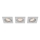 Philips 50193/87/PN - SETTI 3x Upotettu valo ENNEPER 1xGU10/5,5W/230V