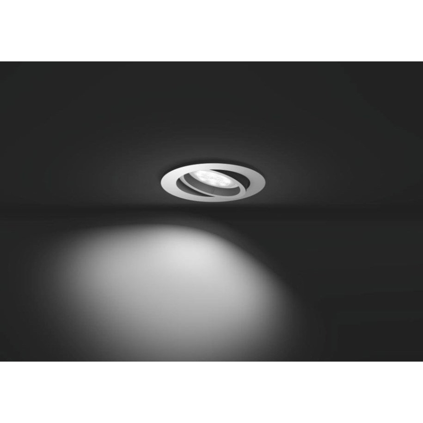 Philips 50411/31/P9 - LED Himmennysvalo Hue MILLISKIN 1xGU10/5W/230V