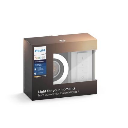 Philips - LED Himmennysvalo Hue MILLISKIN 1xGU10/5,5W/230V