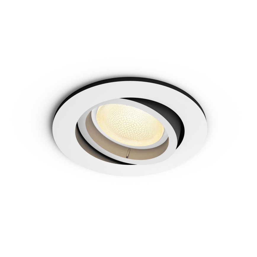 Philips - LED RGB Upotettu valo HUE CENTURA 1xGU10/5,7W/230V