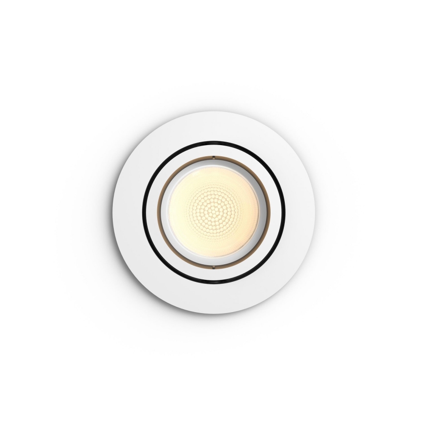 Philips - LED RGB Upotettu valo HUE CENTURA 1xGU10/5,7W/230V