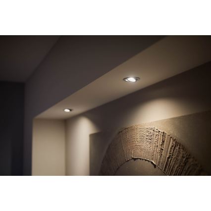 Philips - LED RGB Upotettu valo Hue CENTURA 1xGU10/5,7W/230V