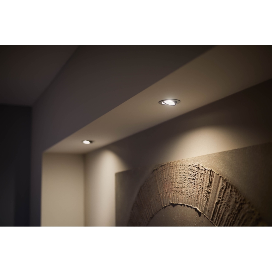 Philips - LED RGB Upotettu valo Hue CENTURA 1xGU10/5,7W/230V
