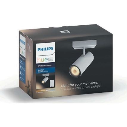 Philips - Himmennettävä LED-kohdevalo Hue BURATTO 1xGU10/5,5W