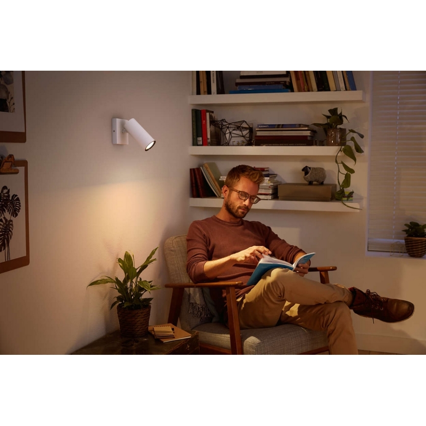 Philips - Himmennettävä LED-kohdevalo Hue BURATTO 1xGU10/5,5W