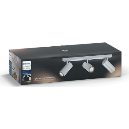 Philips - Himmennettävä LED-kohdevalo Hue BURATTO 3xGU10/5,5W