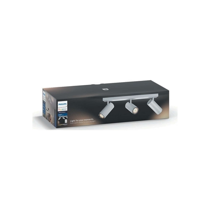 Philips - Himmennettävä LED-kohdevalo Hue BURATTO 3xGU10/5,5W